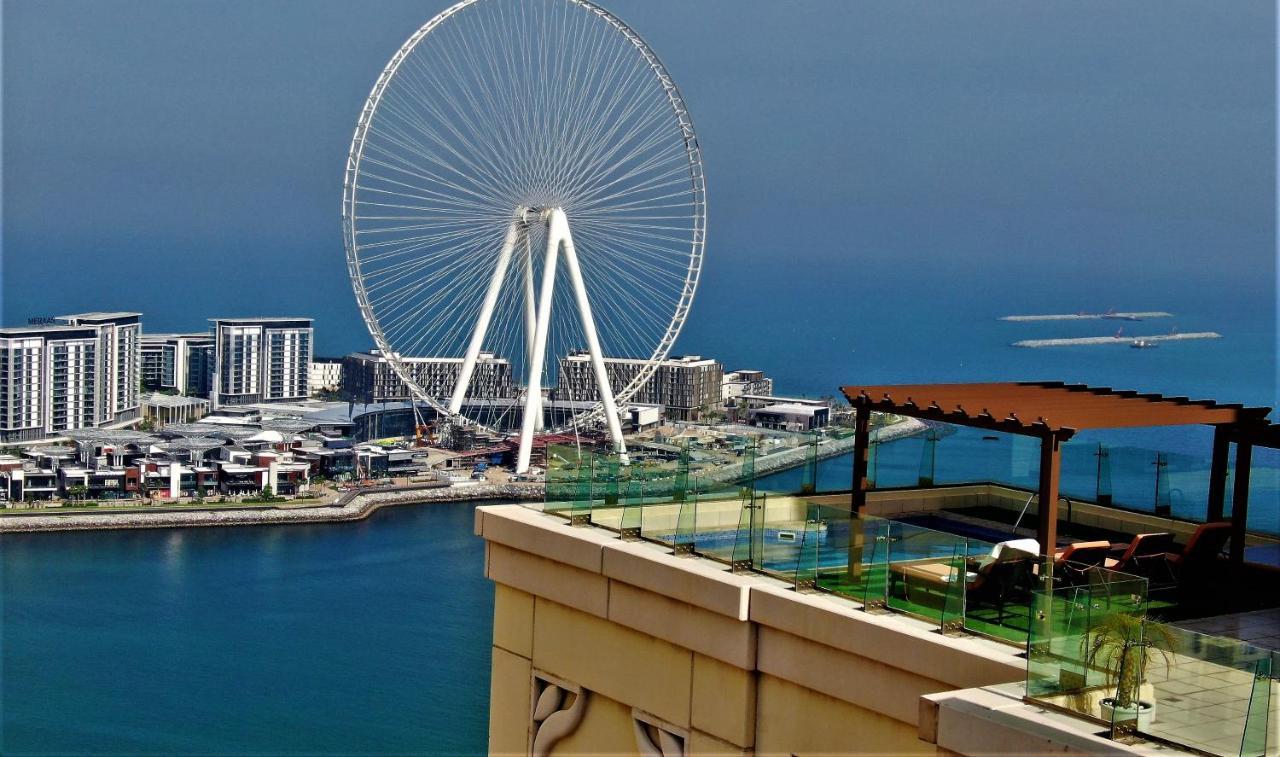 Jbr Penthouse With Terrace Pool Daire Dubai Dış mekan fotoğraf