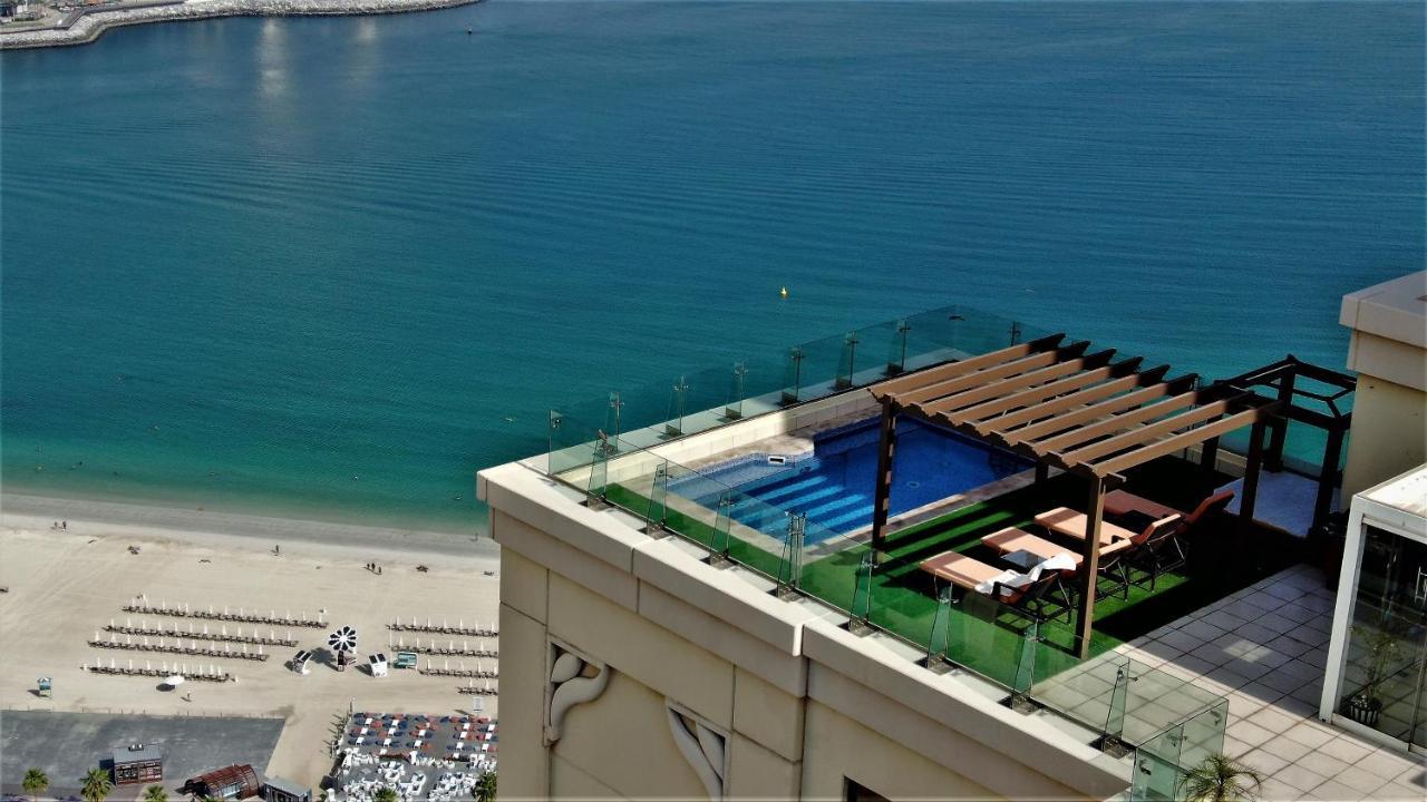 Jbr Penthouse With Terrace Pool Daire Dubai Dış mekan fotoğraf