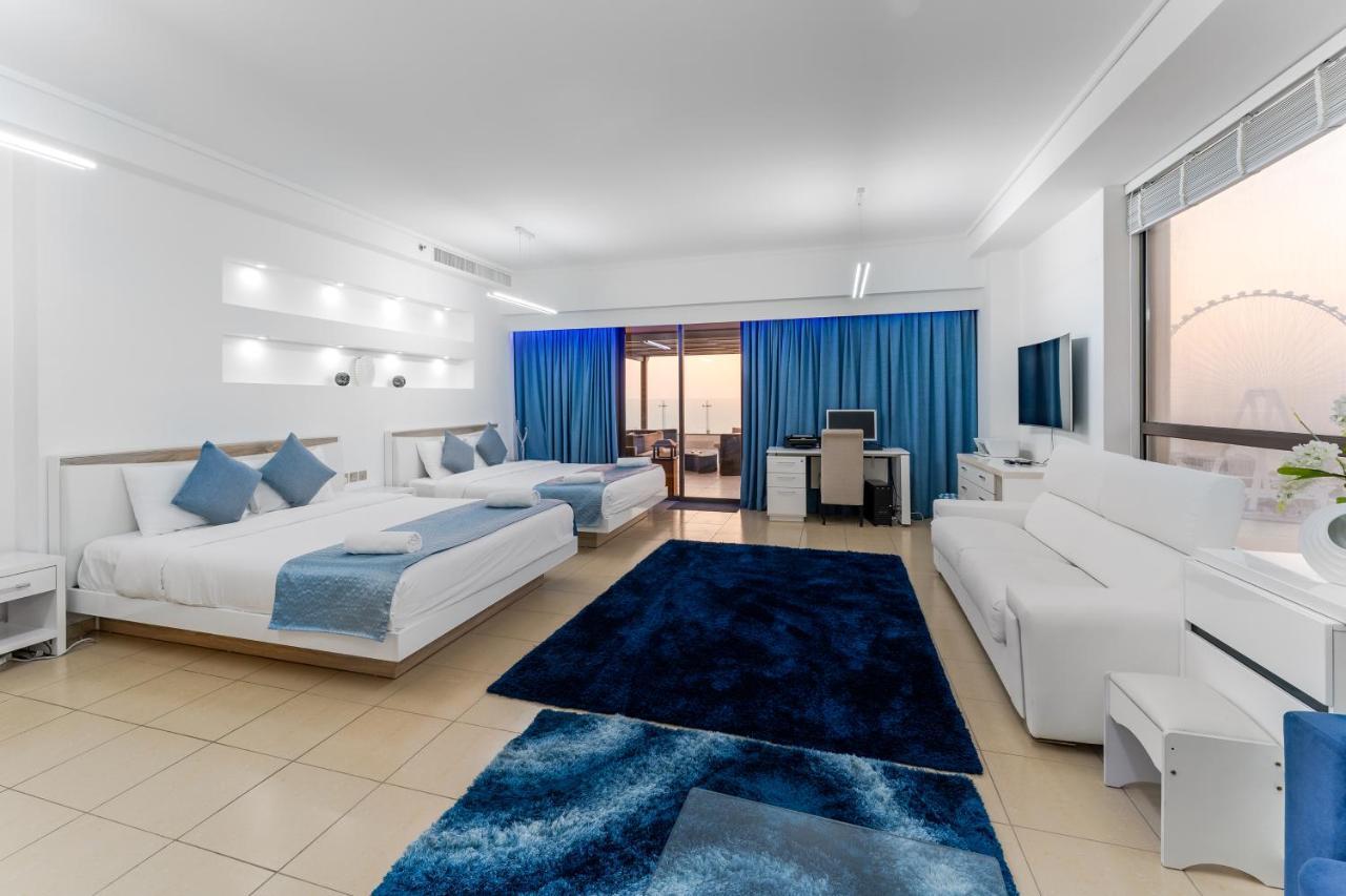Jbr Penthouse With Terrace Pool Daire Dubai Dış mekan fotoğraf