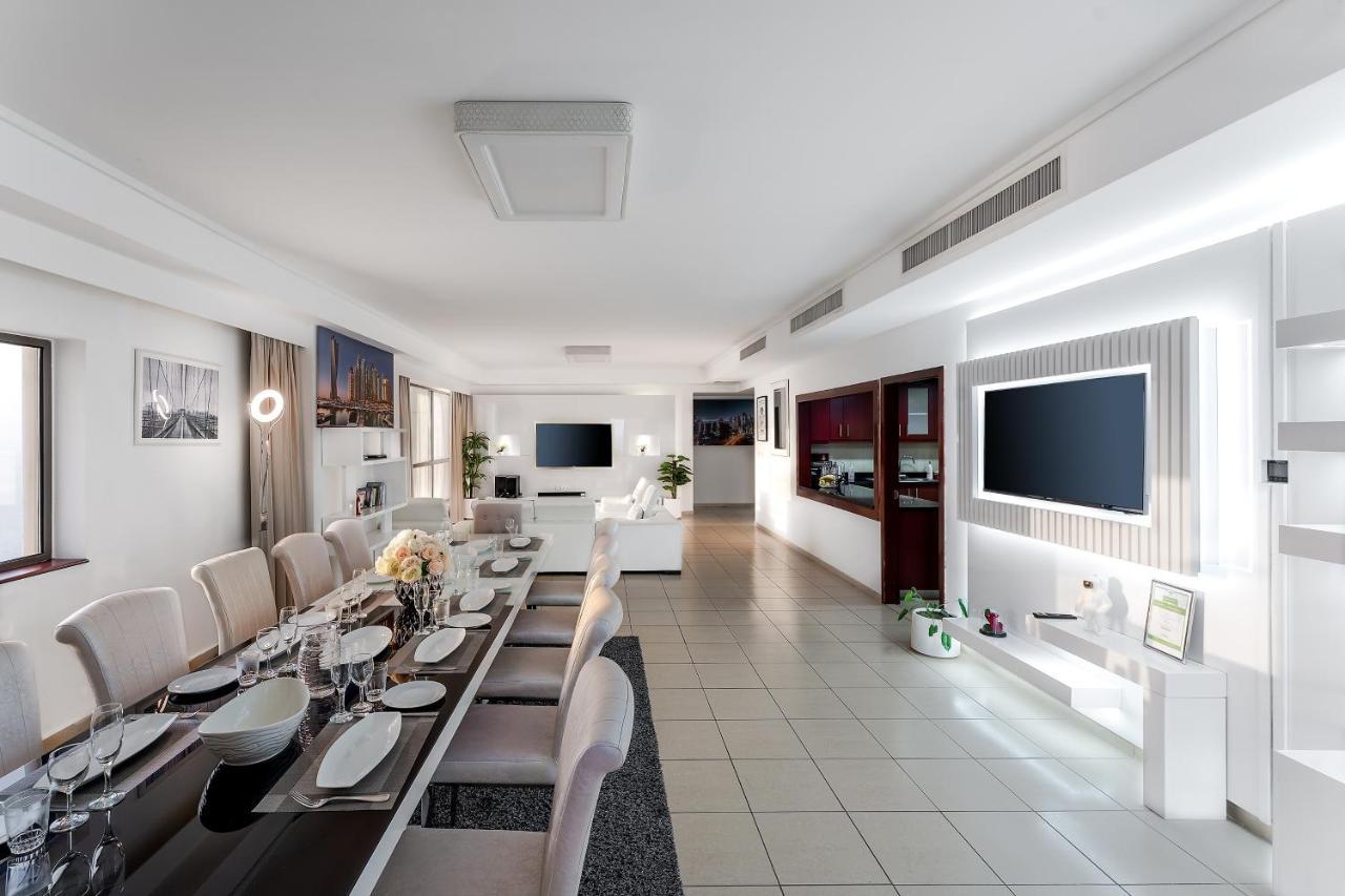 Jbr Penthouse With Terrace Pool Daire Dubai Dış mekan fotoğraf