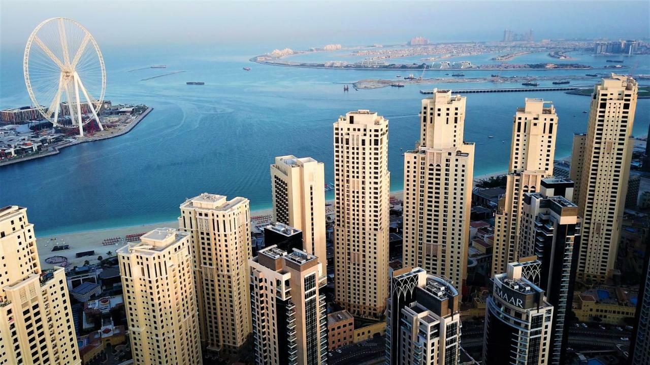 Jbr Penthouse With Terrace Pool Daire Dubai Dış mekan fotoğraf
